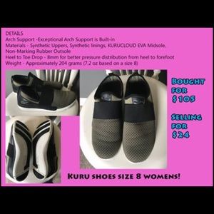 Kuru shoes black and camo green in color
